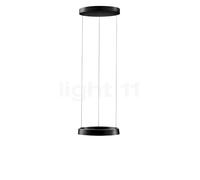 Light Point Edge Round Suspension LED noir - ø40 cm - 2.700-5.000 K