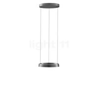 Light Point Edge Round Suspension LED titane - ø40 cm - 2.700-5.000 K Ce luminaire comporte des modules à LED prémontés de classes énergétiques A A