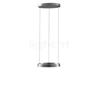Light Point Edge Round Suspension LED titane - ø50 cm - 2.700-5.000 K Ce luminaire comporte des modules à LED prémontés de classes énergétiques A A