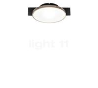 Light Point Inlay Round Plafonnier LED noir/doré - 24,6 cm Ce luminaire comporte des modules à LED prémontés de classes énergétiques A A++, A+, A