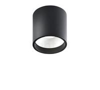 Light Point Solo Plafonnier LED noir/blanc - ø10 cm - 2.700 K