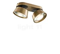 Light Point Vantage Plafonnier et Applique LED 2 foyers laiton - 10 cm