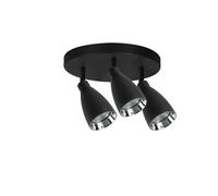 Light Prestige Campana plafonnier 3x8 W noir LP-3103/3C BK
