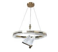 Light Prestige Marissa lampe suspendue 2x33 W doré LP-2515/1P Cristal GD