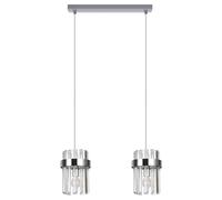 Light Prestige Vetro lampe suspendue 2x10 W chrome LP-2910/2L CH