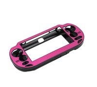 Light Red Aluminum Alloy Hard Case for PS Vita 1000 Gaming Console