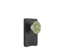 Light Sage Green Floral Wildflower Botanical Flowers Wild PopSockets PopWallet pour MagSafe
