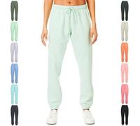 Light & Shade LSLPNT006 Pantalon de survêtement Doux au Toucher pour Femme, Jade Brumeuse, M