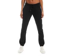 Light & Shade LSLPNT006 Pantalon de survêtement Doux au Toucher pour Femme, Noir, M
