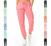 Light & Shade LSLPNT006 Pantalon de survêtement Doux au Toucher pour Femme, Rose, M