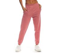 Light & Shade LSLPNT031 Pantalon de Jogging Taille Haute pour Femme Mauve Rose M