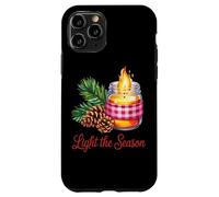 Light The Season Bougie en Pot Pin Coque pour iPhone 11 Pro