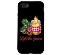 Light The Season Bougie en Pot Pin Coque pour iPhone SE (2020) / 7/8