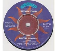 LIGHT THE SKY ON FIRE 7" (45) UK GRUNT 1978 B/W HYPERDRIVE (FB1426)