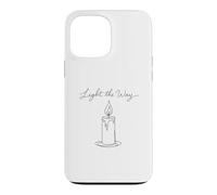 Light The Way Funny Candle Maker Chandler Soy Gift Coque pour iPhone 13 Pro Max