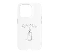 Light The Way Funny Candle Maker Chandler Soy Gift Coque pour iPhone 15 Pro