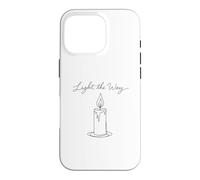 Light The Way Funny Candle Maker Chandler Soy Gift Coque pour iPhone 16 Pro