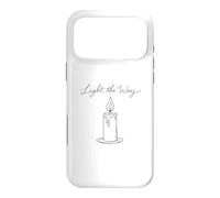 Light The Way Funny Candle Maker Chandler Soy Gift Coque pour iPhone 17 Pro Max