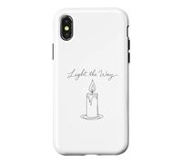 Light The Way Funny Candle Maker Chandler Soy Gift Coque pour iPhone X/XS