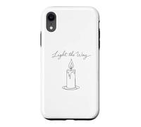 Light The Way Funny Candle Maker Chandler Soy Gift Coque pour iPhone XR