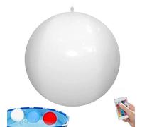 Light Up Beach Balls - 23.6in Remote Control LED 4 Modes | Glow Beach Toys