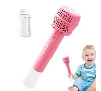 Light Up Bubble Wand,Maker | Automatic Parties Outside Toys for 3-16 Years Old Toddler Girl Boy Unlimited Fun with This Electric Bubble Wand That Automaticall