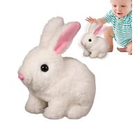 Light Up Bunny - Shaking Ears Plush, Electronic Walking Rabbit, Lighted Animal Toy, Interactive Sound Doll | Perfect Kids Children Boys Girls, Ideal for Playtime Fun and Creative Entertainment