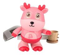 Light Up Dancing Toy - ABS 15 x 8 x 22 cm | Dancing Toy, Musical Cow Deer Toys with LED Lights Moving Interactive Fun Mignon Animal Figure For Entertainment | For Kids 1-3 Indoor Activity Daily Use