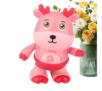 Light Up Dancing Toy - Dancing Deer Cow Toddler Toy | Light Up Dancing Toy | Dancing Musical Cow Deer Toys for Toddler | Dancing Cow Toy with Music and LED Lights for Active Fun, Cute Musical Deer Toy