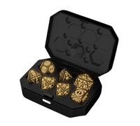 Light Up Dice, Electronic RPG Dice, Flashing Polyhedral Dice, Rechargeable Dice Set, Role Playing Dice, Light Up Dice Polyhedral Rechargeable RPG Flashing Dice with Charging Case for Role Playing Game