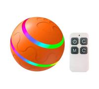 Light Up Dog Ball - Télécommande IP54 Minuteur étanche à mâcher jouet, boule pour chiens en mouvement | Jouet de chiot interactif automatique avec capteur d'évitement d'obstacles, 3