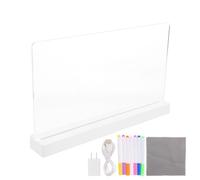 Light Up Drawing Board for Kids ABS Dry Erase Board LED Lighted Rechargeable Design | Double -Sided Writing Display Interactive Learning Boards, Light Up Writing Tablet for Boys, Girls, Preschoolers