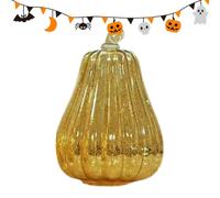 Light Up Pumpkin 25cm Halloween Fall Table Lamp With Auto Timer Decor | Warm Glowing Pumpkin Lamp With 6-hour Timer For Cozy Autumn Ambiance. Great For Mantels, Dining Tables, And Seasonal Displays
