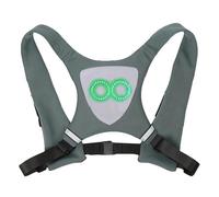 Light up Running Vest - LED Light up Running Gilet Reflective | Rechargeable Safety Gear | Veste étanche, RGB Rhythm Lights, Ambient Lights, Safety Warning Cycling Vests for Hiking Fishing Jogging