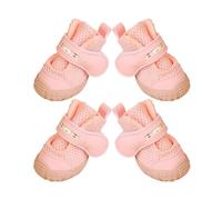 Light Up Shoes For Dogs - Anti-slip Led Adjustable Breathable Mesh Boots | Outdoor Glow Dog Boots For Summer Winter Night Walking Hot Pavement Home | Streets Road Park Lawn Path