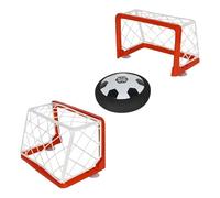 Light Up Soccer Ball, Electric Floating Indoor Game Toy, Air Powered Tabletop Soccer Disk with LED Glow Effect, Interactive Kids Sports Toy, Fun Entertainment Game for Home Office