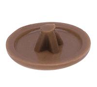 Light Walnut Cache Vis Wood Plastic Сap Сovers for Screw with Phillips, Pozidriv, Square-X Head for Self Tapping Screws (Paquet de 100 pièces) Taille - 12mm