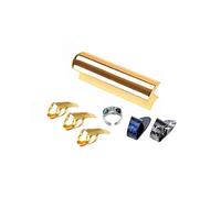 Light weight Guitar Slide Finger Ring Set for Acoustic Electric And String Instruments
