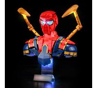 LIGHTAILING ÉCLAIRAGE Lumière pour Lego-76326 Iron Spider-Man Bust - Kit LED Compatible avec Le modèle Lego Building Blocks - Ensemble de modèles Non Inclus