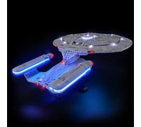 LIGHTAILING Jeu de Lumières LED pour Lego-10356 U.S.S. Enterprise NCC-1701-D - Installation Facile, câblage Discret, décoration d'intérieur et prêt à Offrir (modèle Non Inclus)