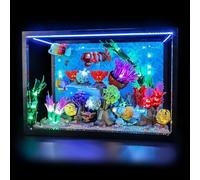 LIGHTAILING Jeu de Lumières led pour Lego-10366 L’aquarium tropical - Installation facile, câblage discret, décoration d'intérieur et prêt à offrir