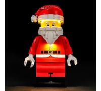 LIGHTAILING Jeu de Lumières LED pour Lego-40820 Minifigurine du Père Noël Grand Format - Installation Facile, câblage Discret, décoration d'intérieur et prêt à Offrir (modèle Non Inclus)