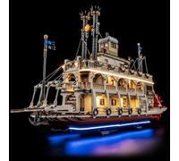 LIGHTAILING Jeu de Lumières pour Lego-21356 River Steamboat - Le Bateau à Vapeur du Mississippi - Modèle en Blocs De Construction - Ne Figurant Pas sur Le Modèle