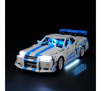 LIGHTAILING Jeu de Lumières pour Lego-42210 Voiture Nissan Skyline GT-R (R34) 2-Fast-2-Furious - Édition de la Saint-Valentin - Modèle en Blocs de Construction-Ne Figurant Pas sur Le Modèle