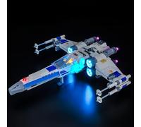 LIGHTAILING Jeu de Lumières pour Lego-75460 Le X-Wing Starfighter de la Nouvelle République - Modèle en Blocs de Construction-Ne Figurant Pas sur Le Modèle