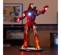 LIGHTAILING Jeu de Lumières pour Lego-76344 Iron Man Mark 3 Édition Collector - Modèle en Blocs de Construction-Ne Figurant Pas sur Le Modèle