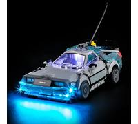 LIGHTAILING Jeu de Lumières pour Lego-77256 Retour vers Le Futur - Modèle en Blocs de Construction-Ne Figurant Pas sur Le Modèle