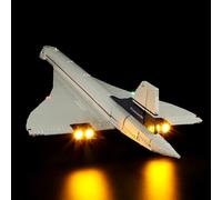 LIGHTAILING Kit d'éclairage LED pour Lego- 10318 Le Concorde Modèle de Blocs de Construction - Jeu de lumière LED Compatible avec Le modèle Lego （Non Incluso nel Modello）