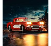 LIGHTAILING Kit d'éclairage LED pour Lego- 10321 Corvette Modèle de Blocs de Construction - Jeu de lumière LED Compatible avec Le modèle Lego (Ne Pas inclure Le modèle Lego)