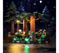 LIGHTAILING Kit d'éclairage LED pour Lego- 75353 Diorama de la Course-Poursuite en Speeder sur Endor Modèle - Jeu de lumière LED Compatible avec Le modèle Lego (Ne Pas inclure Le modèle)